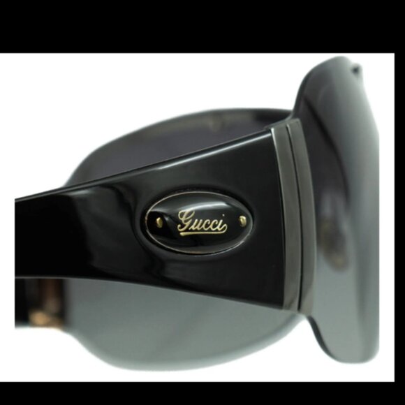 GUCCI Sunglasses - GG 1855/S - Black Shield Mask - NEW in Box - Picture 5 of 7